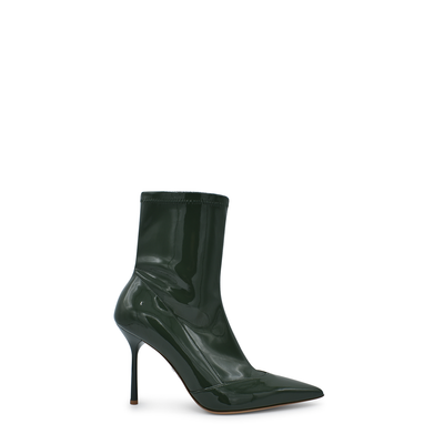 Maty | High-heel battle patent leather ankle boots