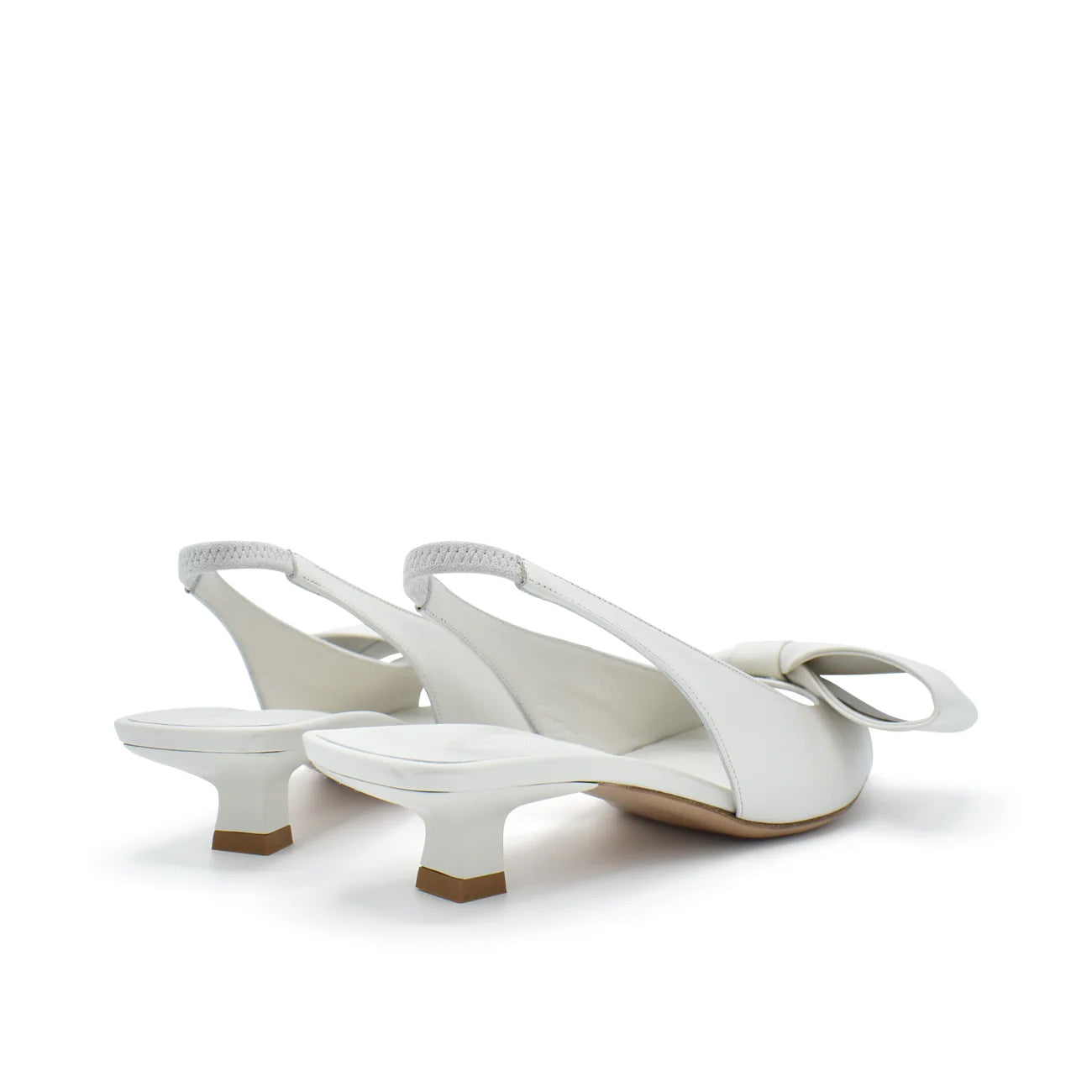 Bianca Bridal - Slingback calfskin leather sandal