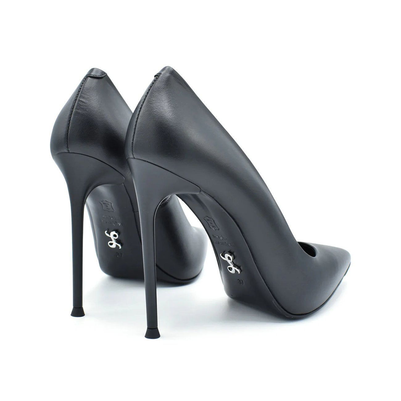 Queen24 Black - Stiletto heel pumps