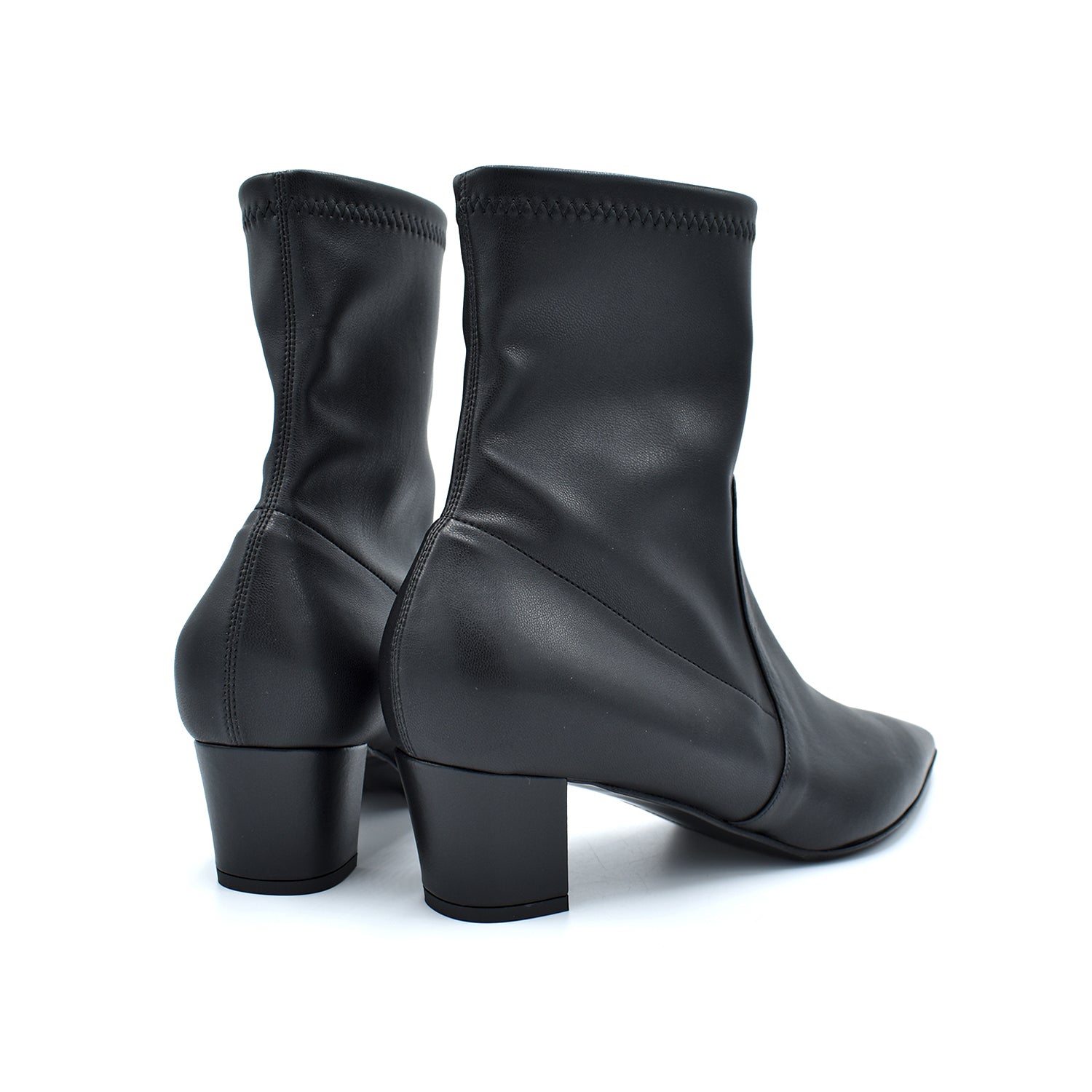 Sergio Levantesi Conny56 Black Leather Ankle Boot
