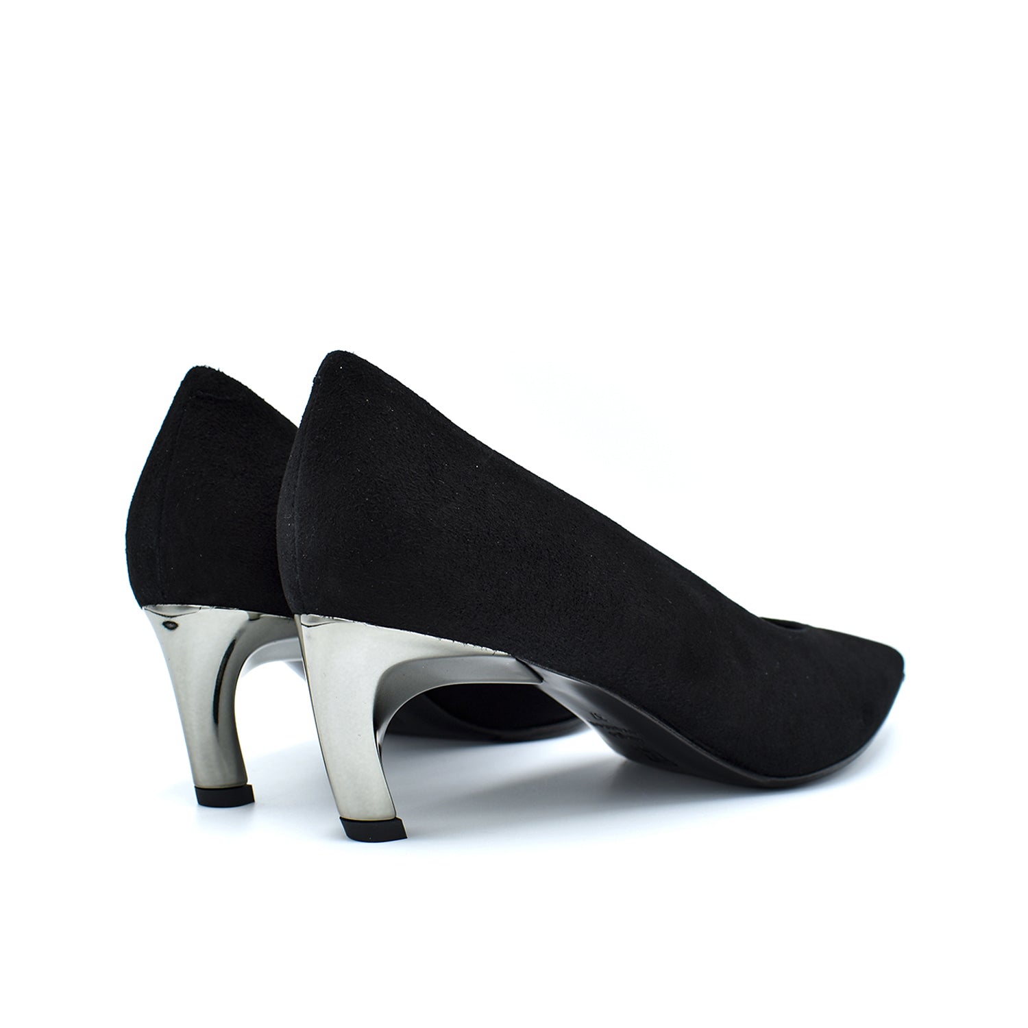 Sergio Levantesi Eloisa56 Black Suede Décolleté