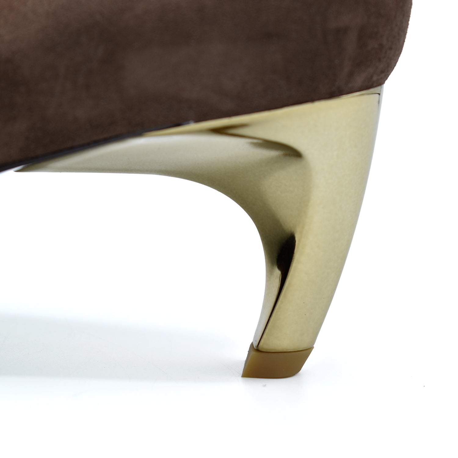 Sergio Levantesi Eloisa56 Dark Brown Suede Décolleté