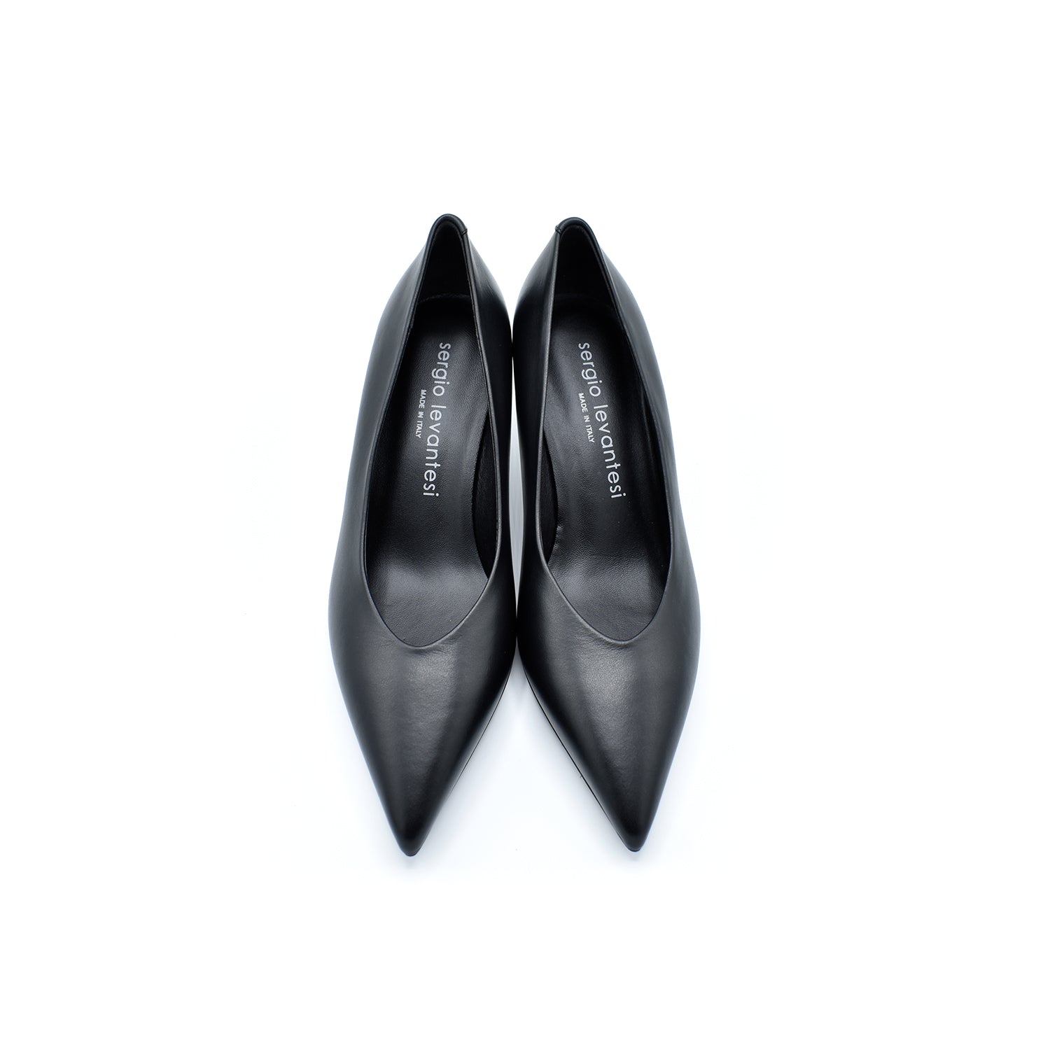 Sergio Levantesi Eloisa Décolleté Nero in Pelle