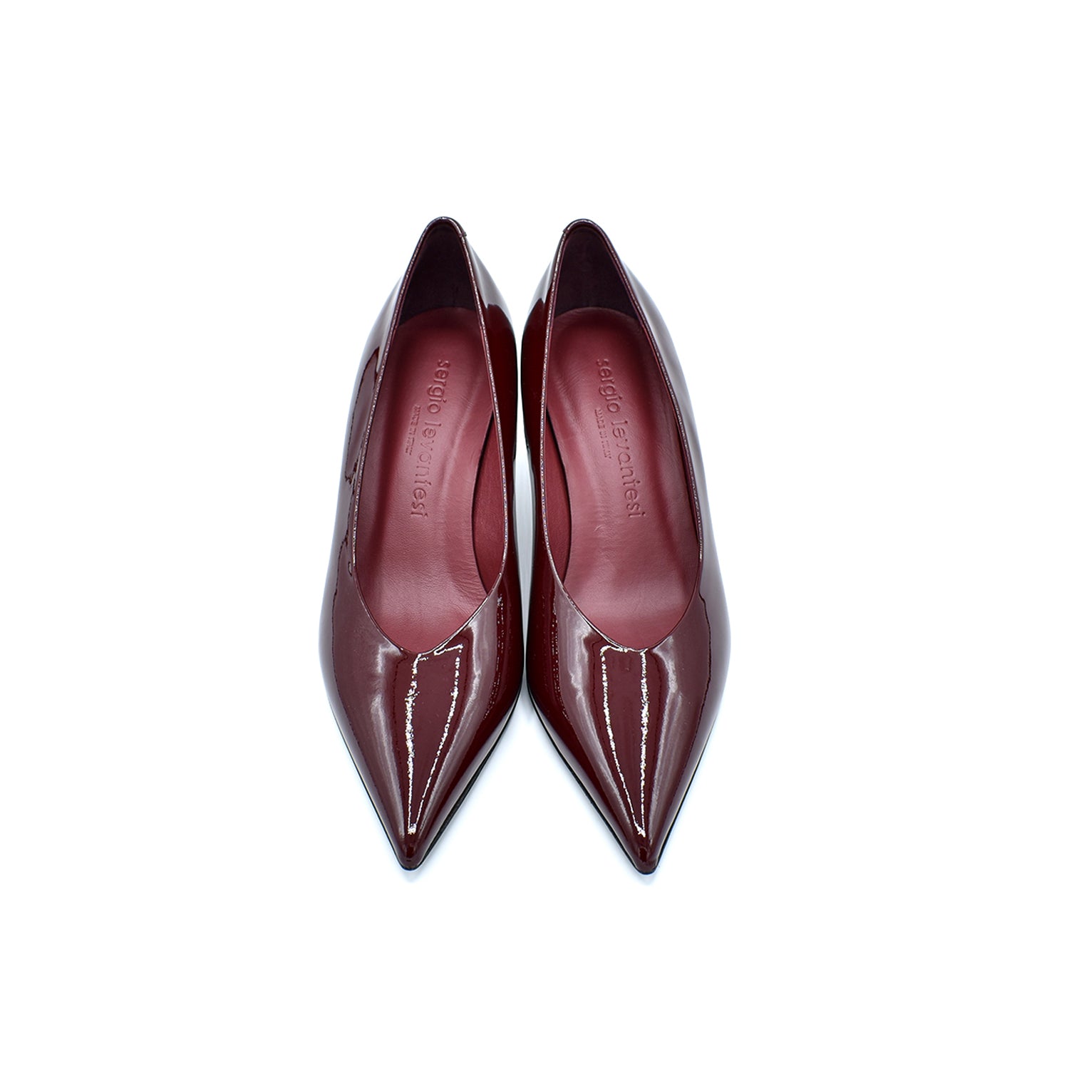Sergio Levantesi Eloisa Red Patent Décolleté
