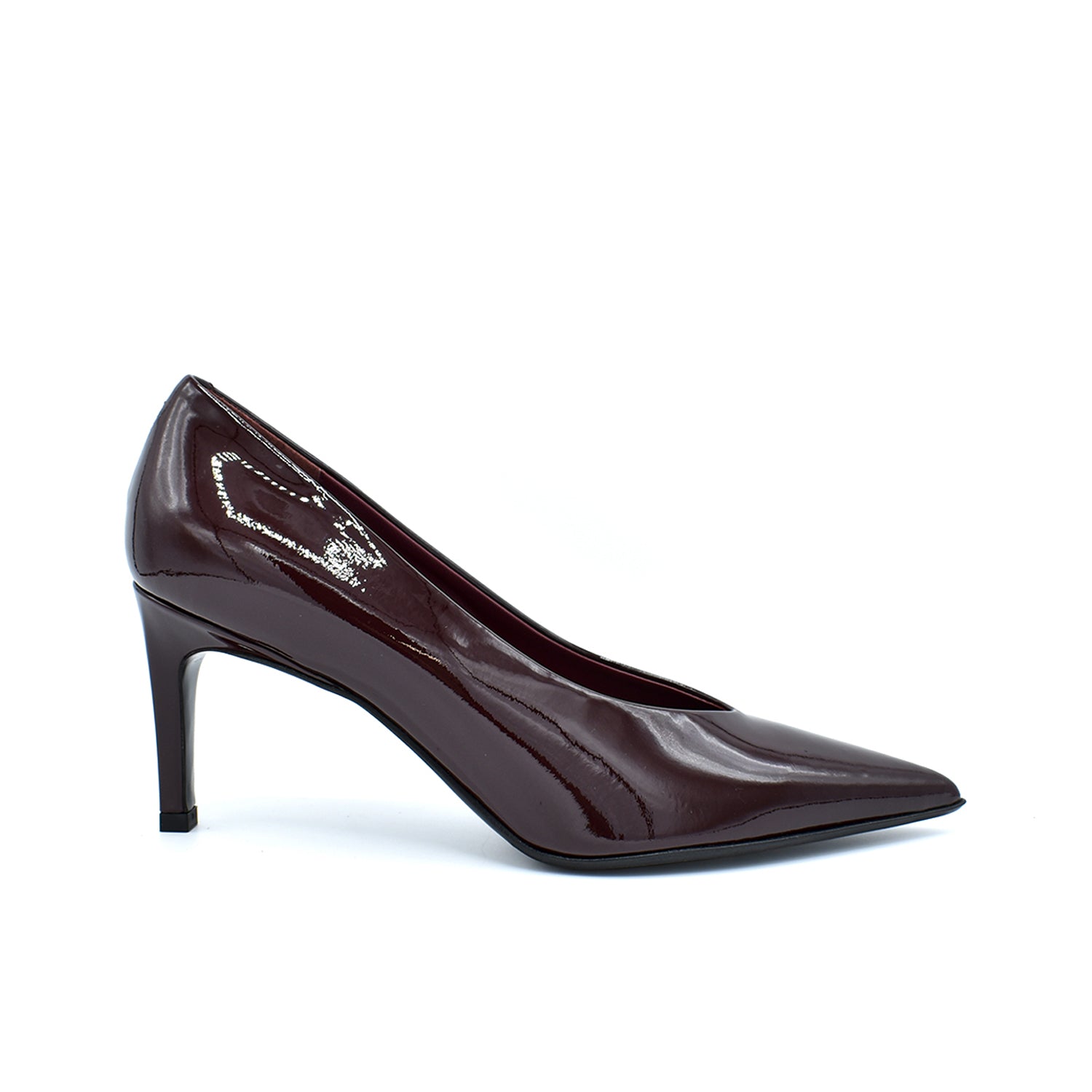 Sergio Levantesi Galassia56 Bordeaux Patent Décolleté