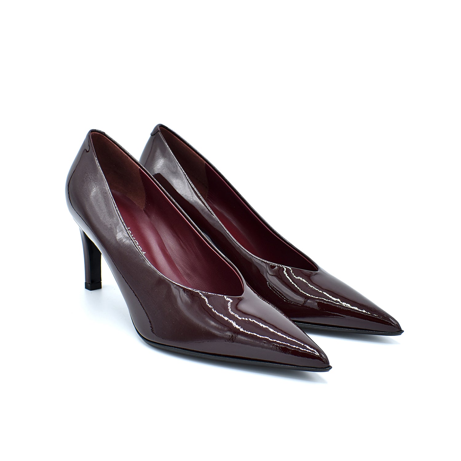 Sergio Levantesi Galassia56 Bordeaux Patent Décolleté