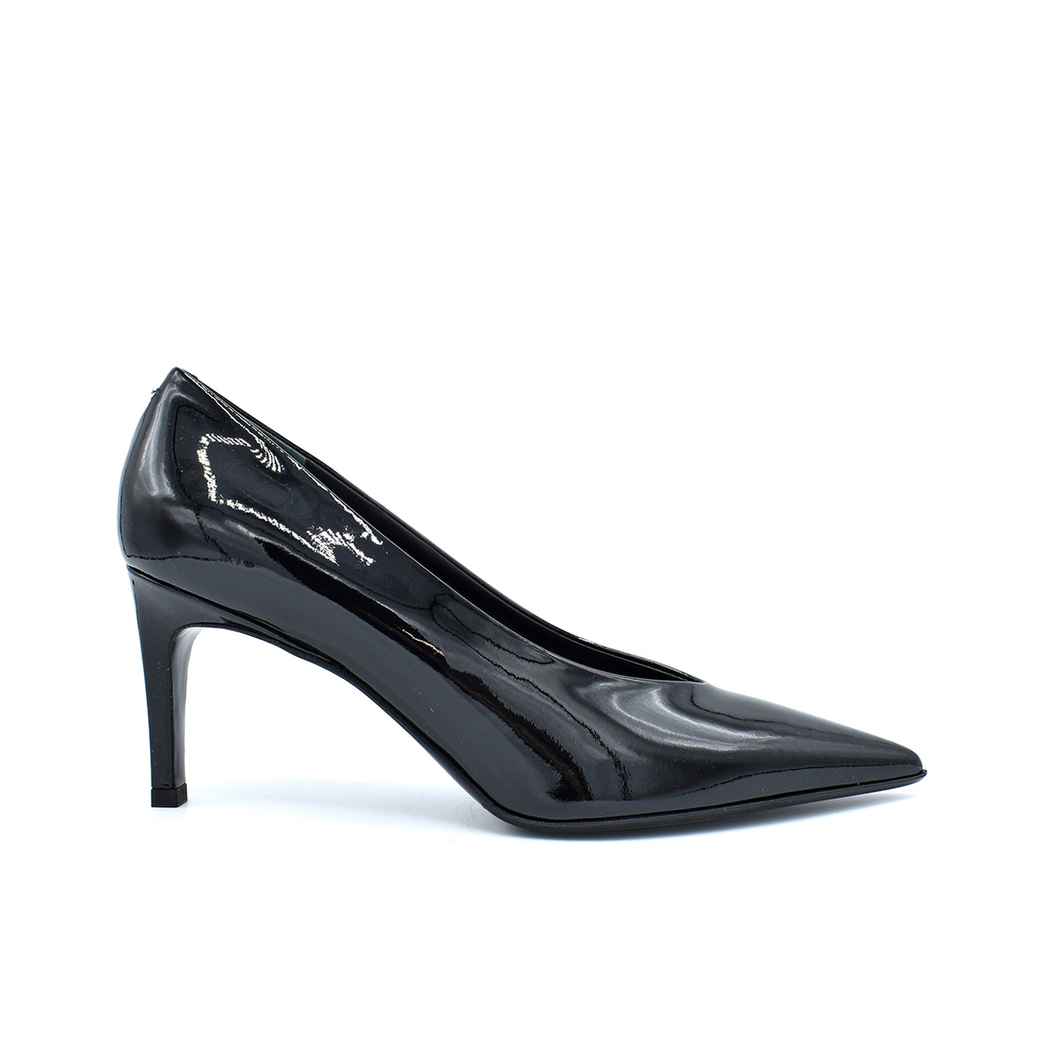 Sergio Levantesi Galassia56 Black Patent Décolleté
