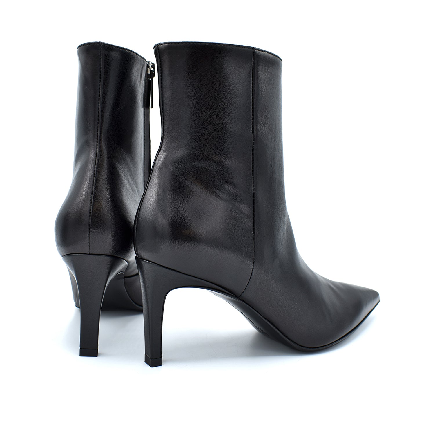 Sergio Levantesi Giusta56 Black Nappa Ankle Boot