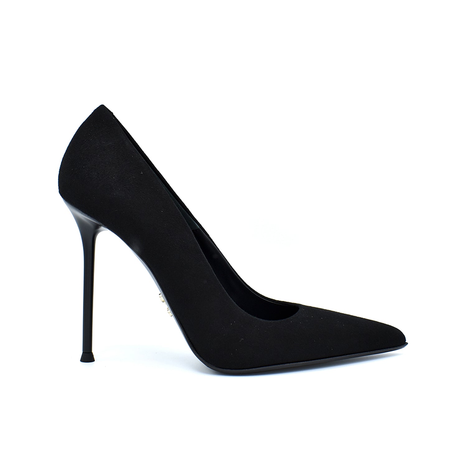 Sergio Levantesi Ley56 Black Suede Décolleté
