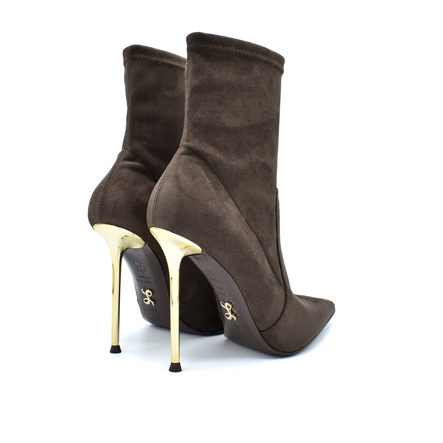 Sergio Levantesi Loretta56 Dalì Dark Brown Ankle Boot