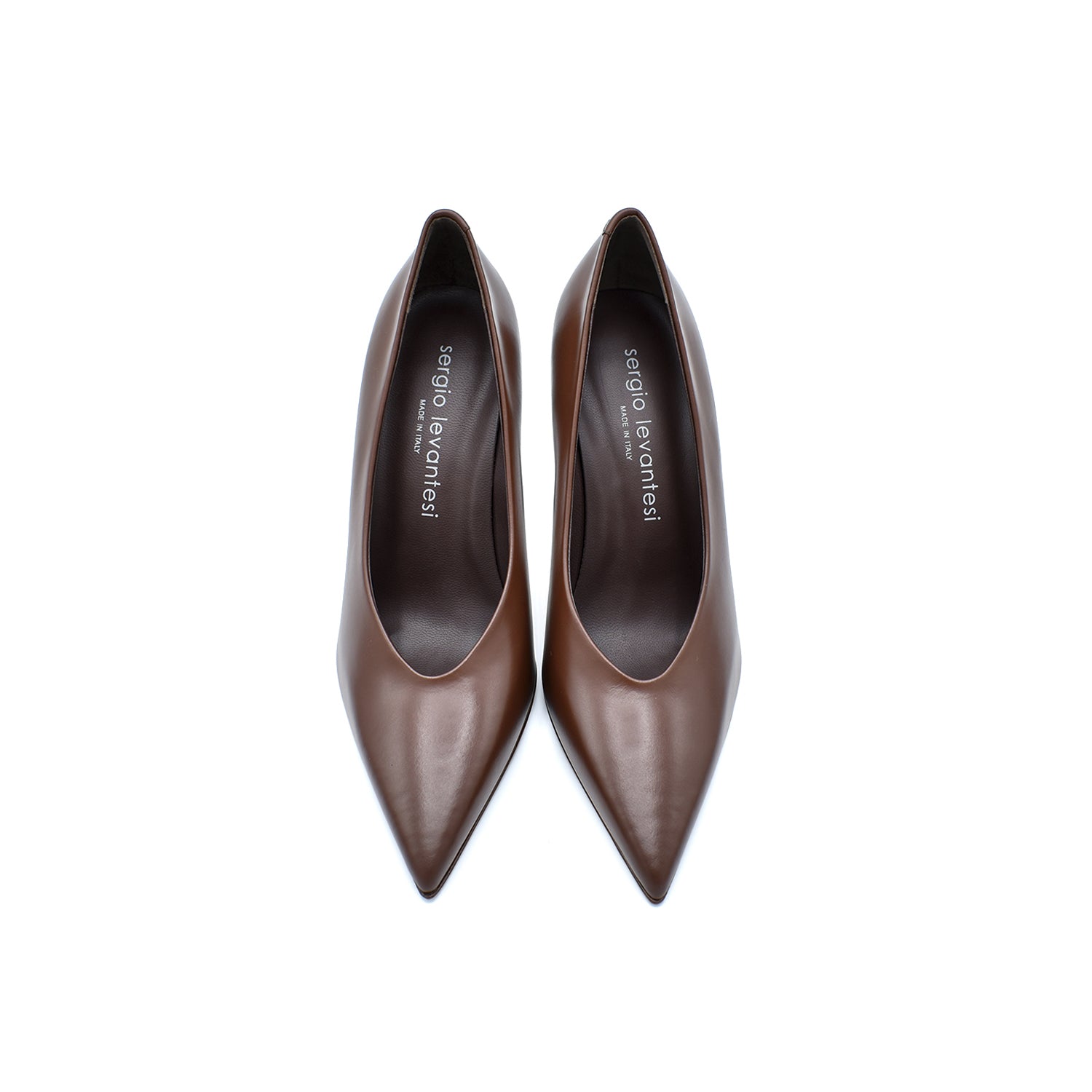 Sergio Levantesi Mode56 Brown Décolleté