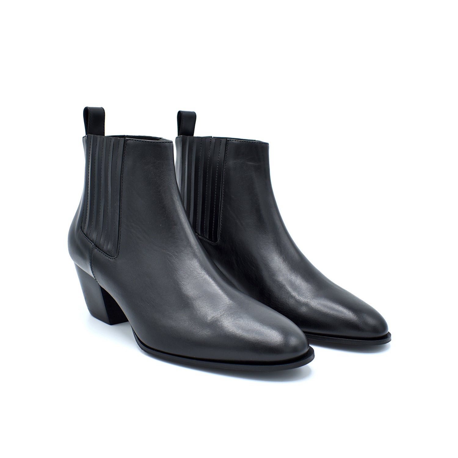Sergio Levantesi Perla56 Black Ankle Boot