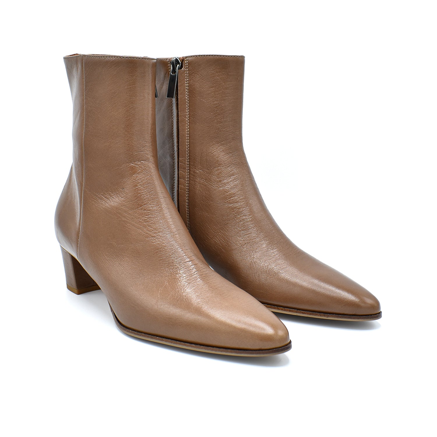 Sergio Levantesi Rasha56 Taupe Ankle Boot