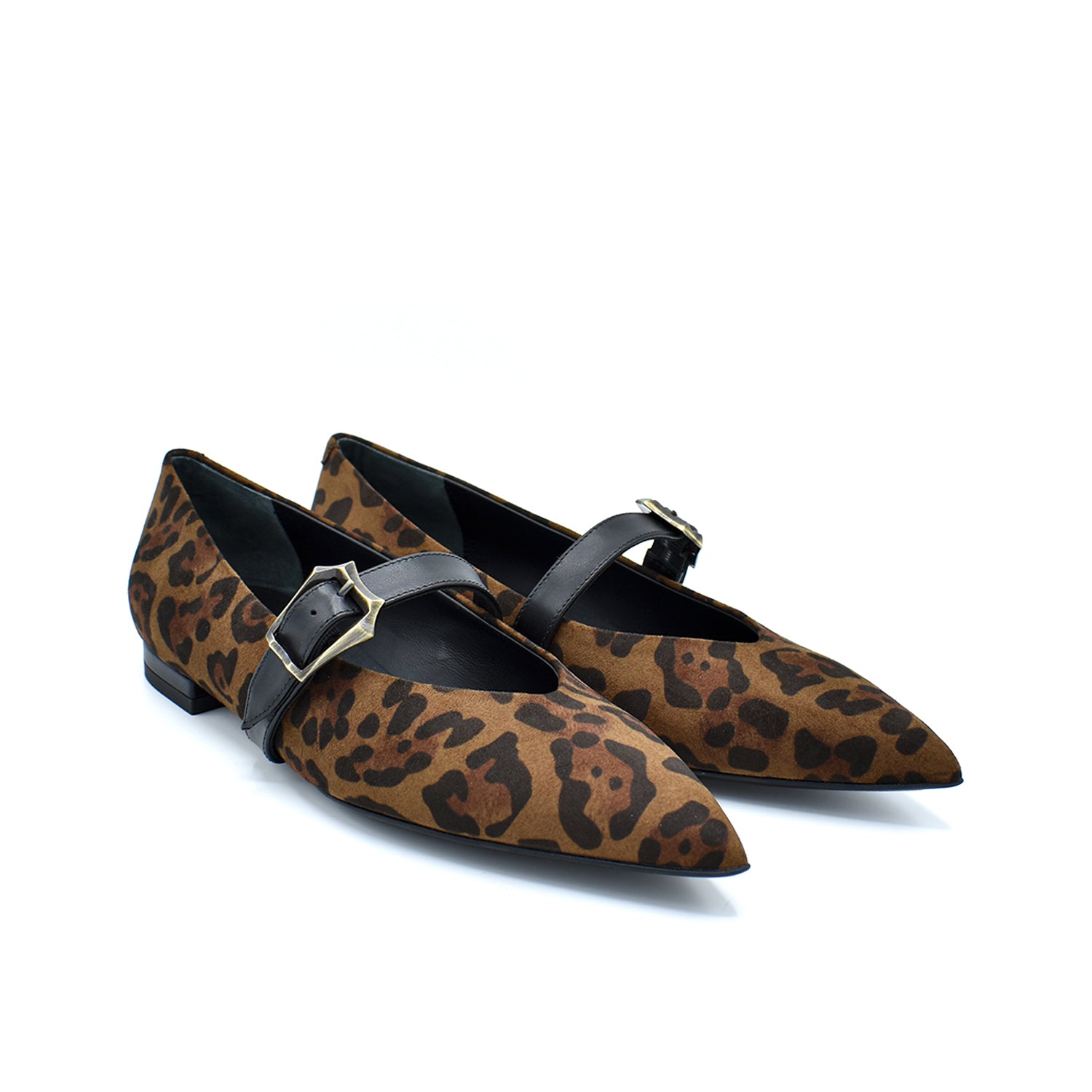 Sergio Levantesi Venere56 Leopard Print Ballerina