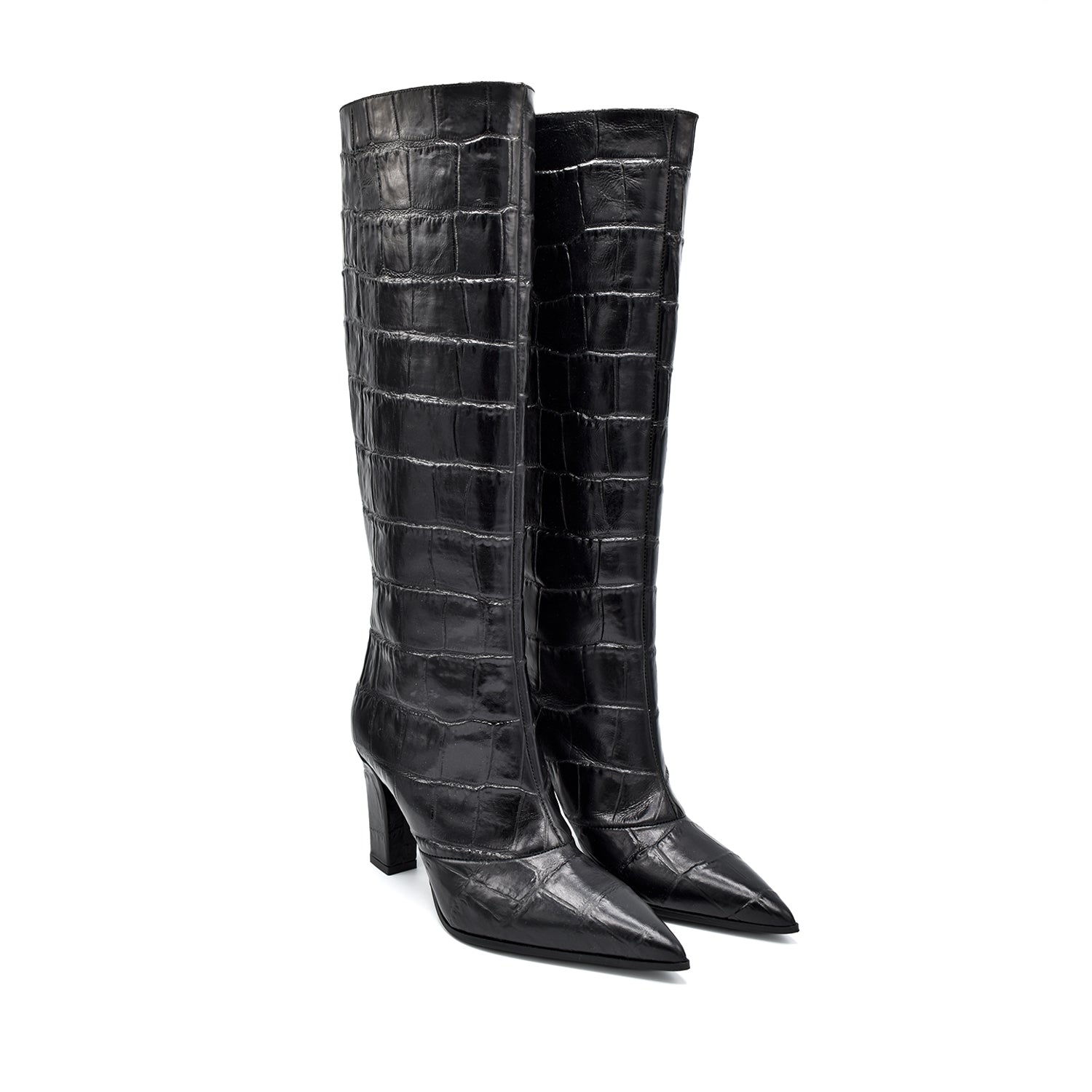 Sergio Levantesi Denise56 Black Cocco Boot