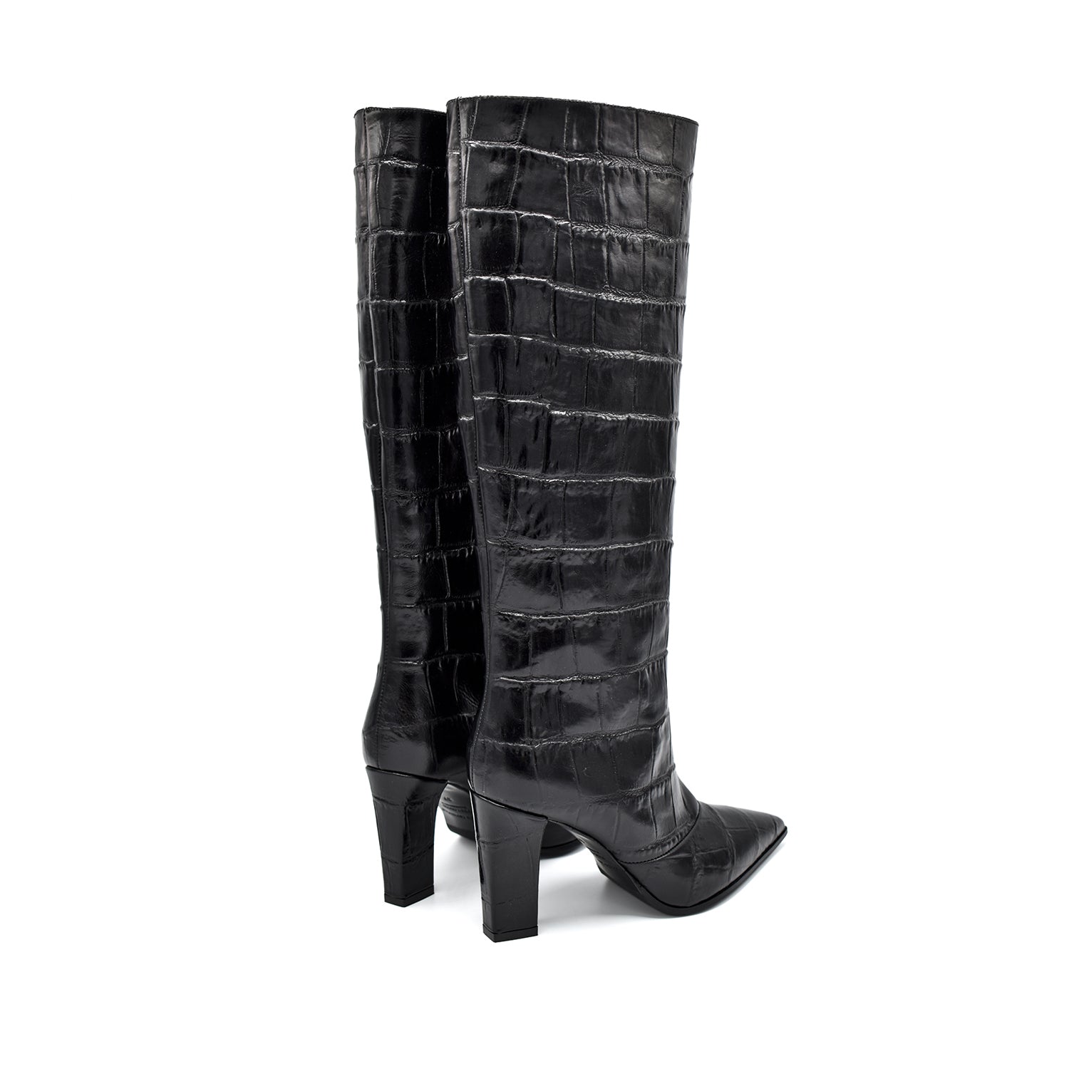 Sergio Levantesi Denise56 Black Cocco Boot