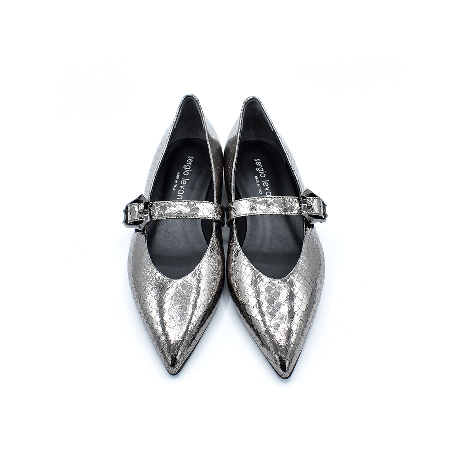 Sergio Levantesi Venere Viper Inox Ballerina