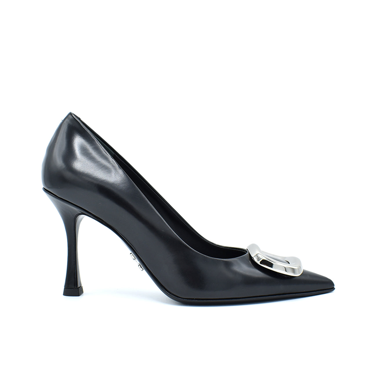 サンダル・ミュール SERGIO LEVANTESI SS25 Heeled shoes (EVA PAINT NERO) Women Pumps | Timeless Heels from Italy – Sergio Levantesi