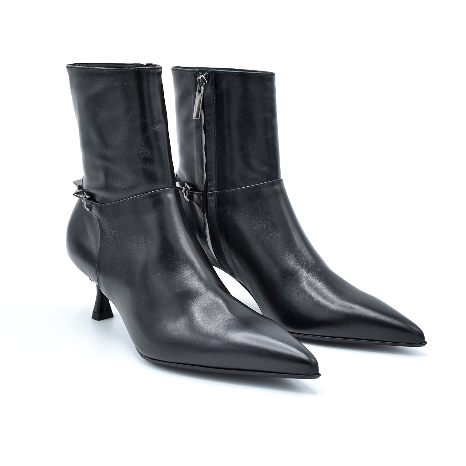 Sergio Levantesi Elettra56 Dalì Black Ankle Boot