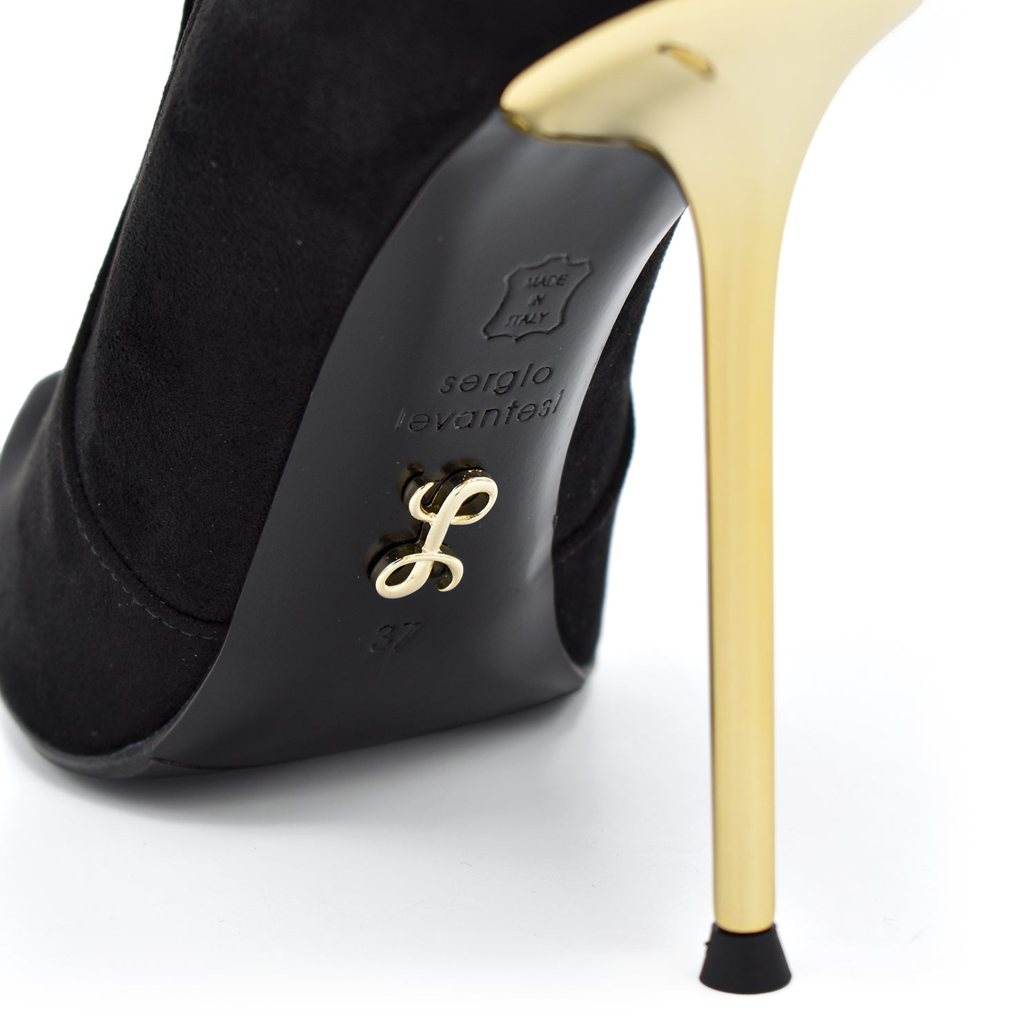Sergio Levantesi Loretta56 Dalì Black Ankle Boot