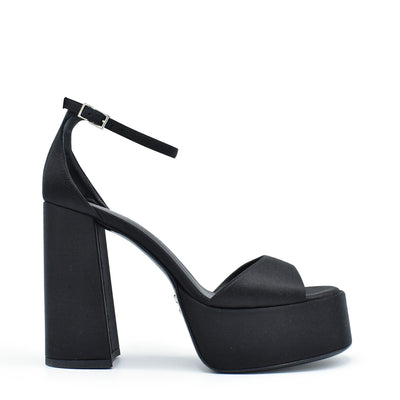 Venus Black - Platform sandals