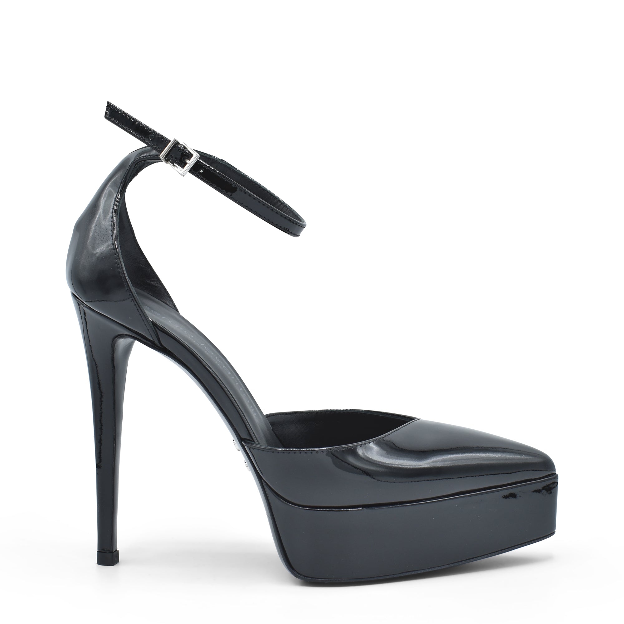 サンダル・ミュール SERGIO LEVANTESI SS25 Heeled shoes (EVA PAINT NERO) Women Pumps | Timeless Heels from Italy – Sergio Levantesi