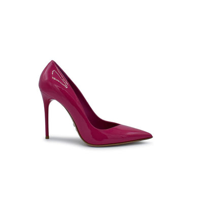 Letizia. Fuchsia patent leather pumps